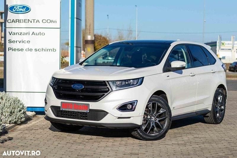 Culoarealb Utilizat 2018 Ford Edge Sport SUV | 20.500 EUR (Puțin scump) - Imagine 1/4