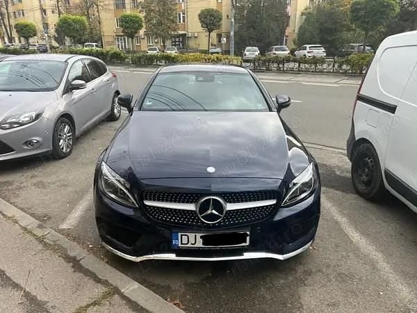 Albastru Utilizat 2016 Mercedes C180 AMG Coupe | 25.900 EUR - Imagine 1/4