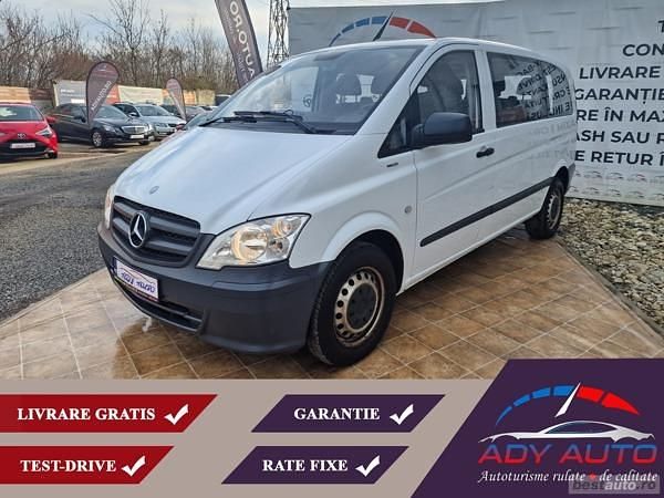 Alb Utilizat 2014 Mercedes Vito Monovolum | 12.999 EUR (Puțin scump) - Imagine 1/4