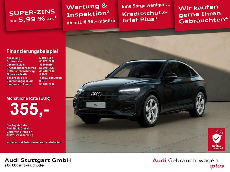 Utilizat 2024 Audi Q5 Sportback Advanced Plus SUV | 58.864 EUR (Super Preț) - Imagine 1/1