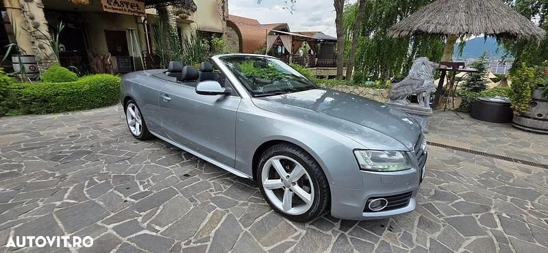 Gri Utilizat 2011 Audi A5 Cabriolet Cabrio | 10.900 EUR (Preț OK) - Imagine 1/4