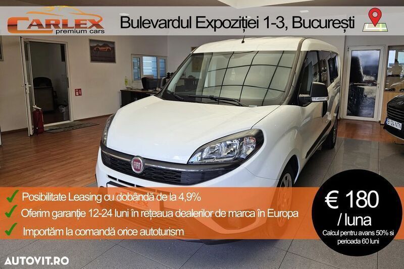 Alb Utilizat 2022 Fiat Doblò Monovolum | 16.726 EUR - Imagine 1/4