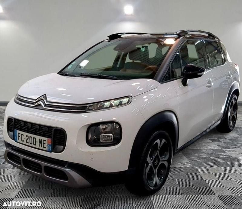 Culoarealb Utilizat 2019 Citroën C3 Aircross PureTech SUV | 8.300 EUR (Preț OK) - Imagine 1/4