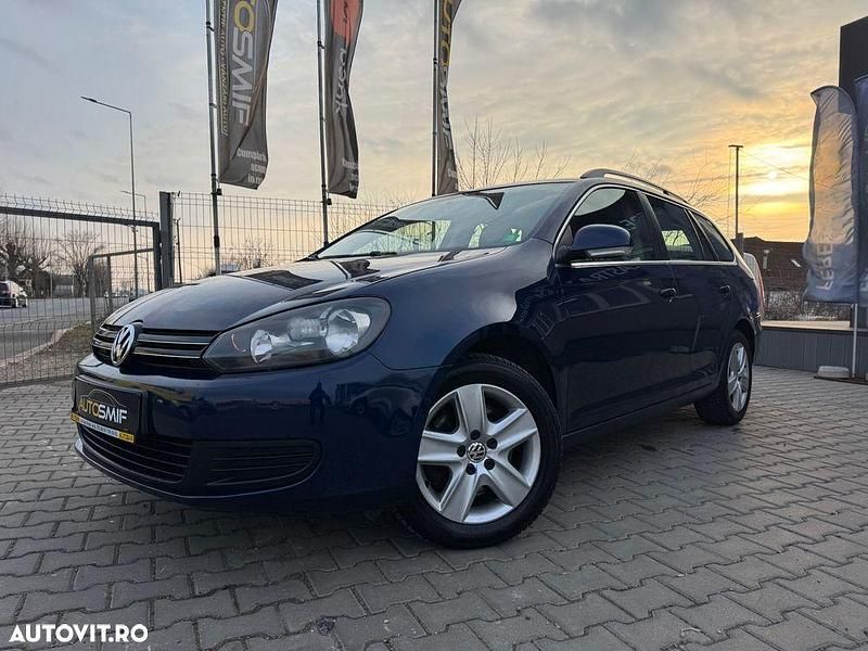 Culoarealbastru Utilizat 2010 VW Golf Comfortline Break | 4.690 EUR (Preț OK) - Imagine 1/4