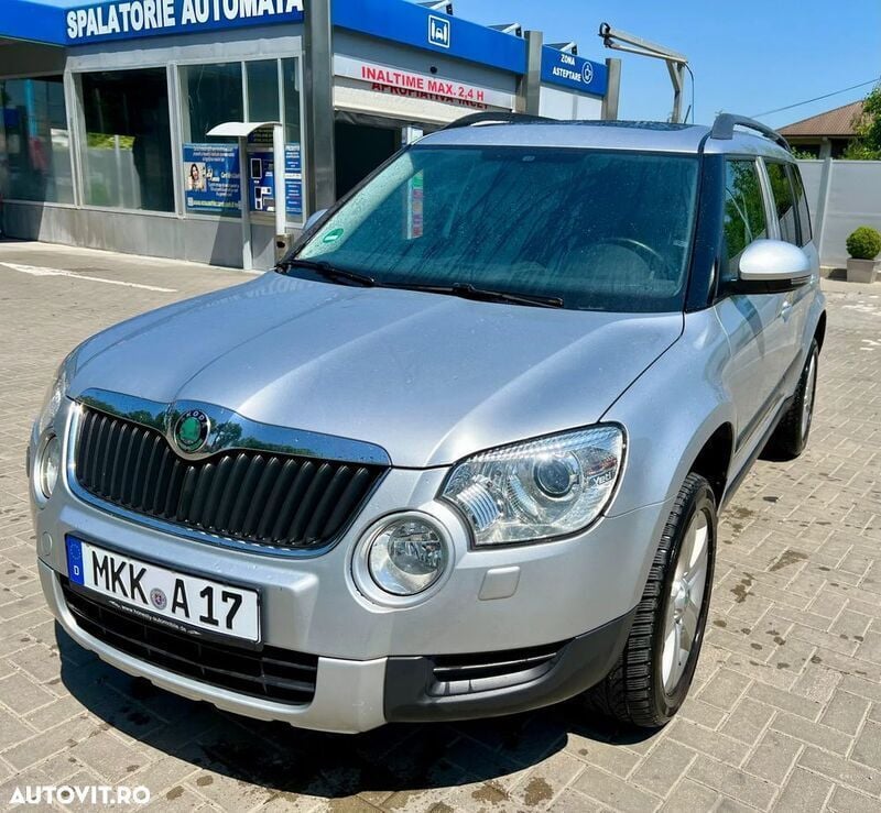 Gri Utilizat 2013 Skoda Yeti Ambition SUV | 7.500 EUR (Scump) - Imagine 1/4