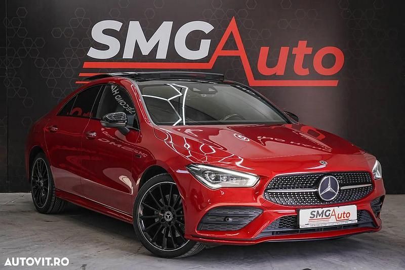 Culoarerosu Utilizat 2021 Mercedes CLA250e AMG line Berlinǎ | 32.470 EUR (Puțin scump) - Imagine 1/4