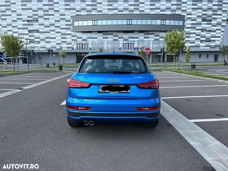 Second-hand Audi Q3 S-Line 149 CP (109 kW) 2016 Culoarealbastru SUV