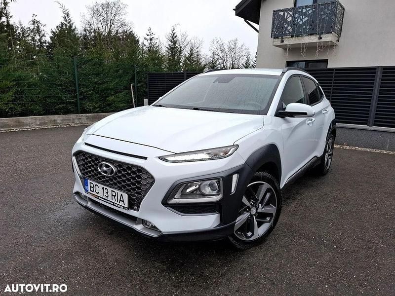 Second-hand Hyundai Kona Select 115 CP (84 kW) 2018 Culoarealb SUV