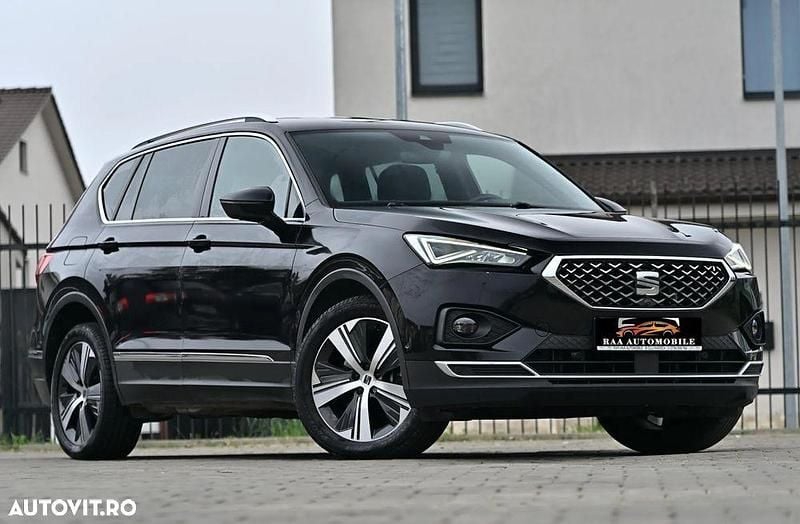 Culoarenegru Utilizat 2022 Seat Tarraco SUV | 19.999 EUR - Imagine 1/4