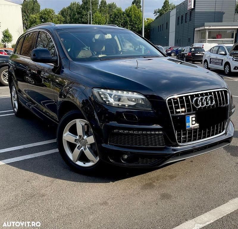 Negru Utilizat 2010 Audi Q7 SUV | 9.800 EUR (Super Preț) - Imagine 1/4