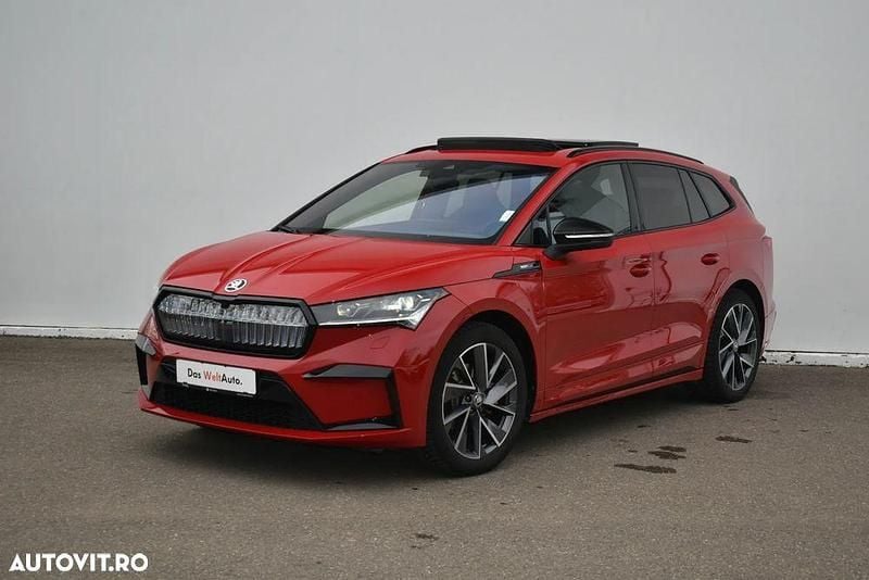 Second-hand Skoda Enyaq iV 150 kW (204 CP) 2023 Culoarerosu SUV