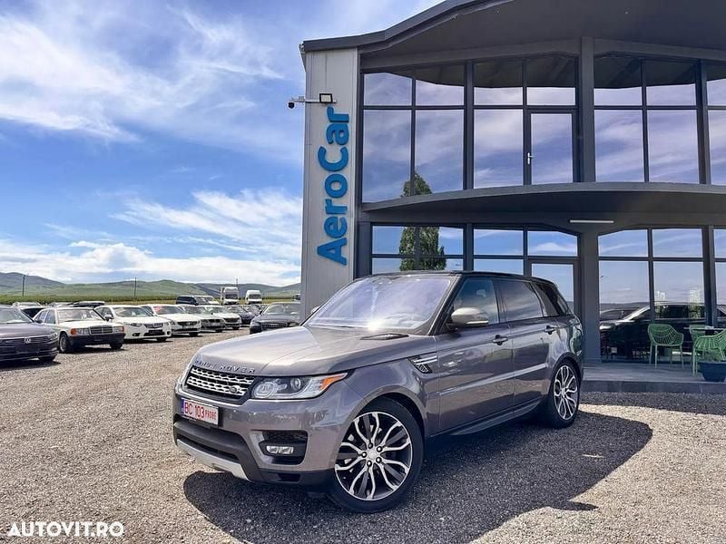 Gri Utilizat 2016 Land Rover Range Rover Sport SE SUV | 21.990 EUR - Imagine 1/4