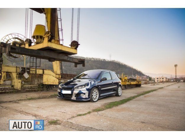 Second-hand Peugeot 206 145 CP (106 kW) 2002 Albastru Hatchback