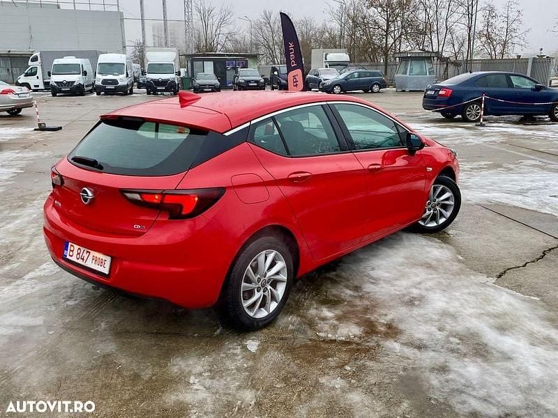 Second-hand Opel Astra Innovation 110 CP (80 kW) 2017 Culoarerosu Hatchback