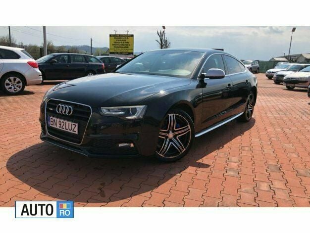Negru Utilizat 2012 Audi A5 Sport Coupe | 14.600 EUR (Preț bun) - Imagine 1/4