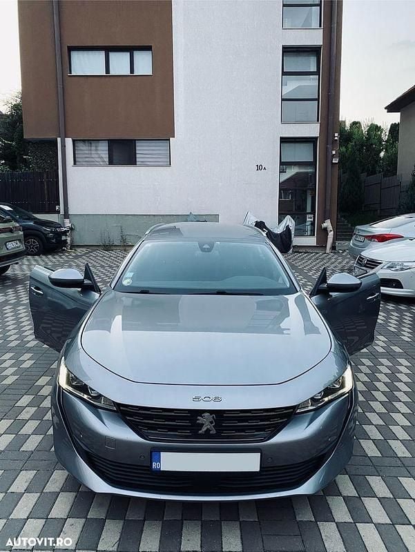 Gri Utilizat 2019 Peugeot 508 Business-Line Break | 10.900 EUR (Preț bun) - Imagine 1/4