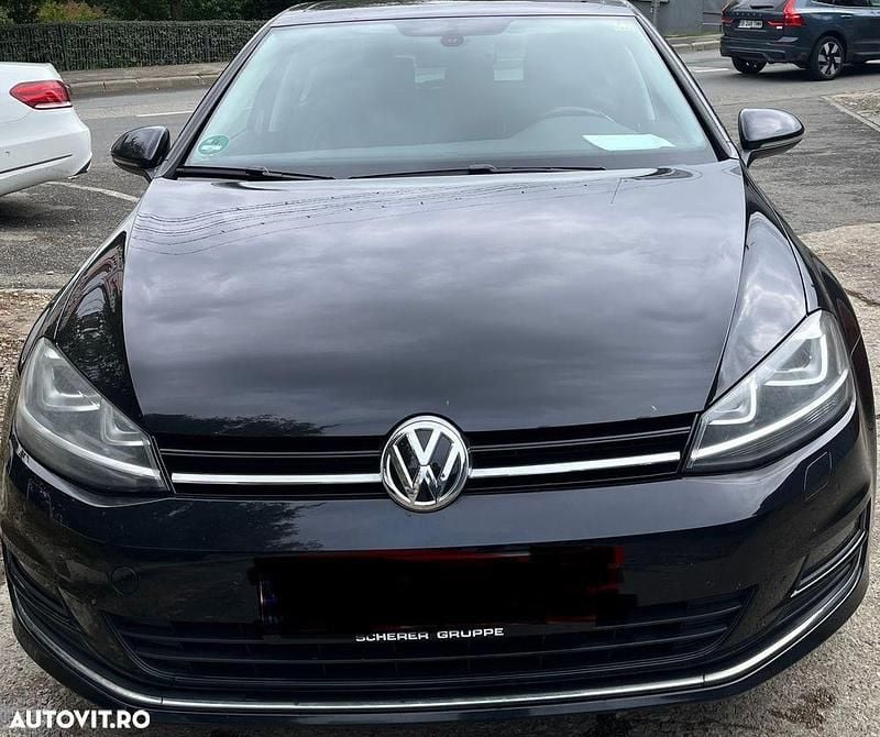 Culoarenegru Utilizat 2013 VW Golf VII Highline Hatchback | 9.299 EUR (Puțin scump) - Imagine 1/4