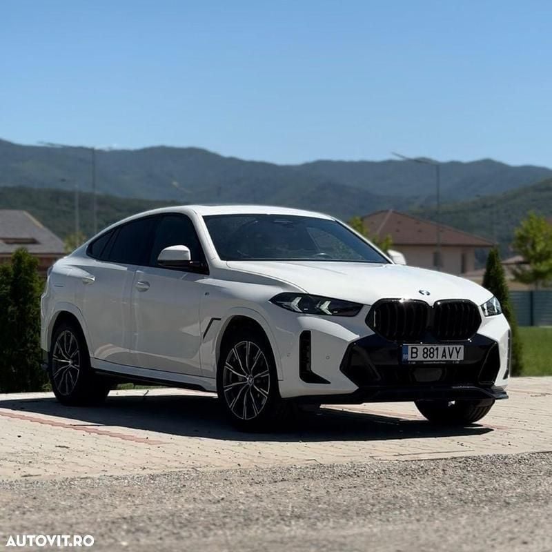 Culoarealb Utilizat 2023 BMW X6 Comfort Edition SUV | 75.000 EUR (Preț bun) - Imagine 1/4
