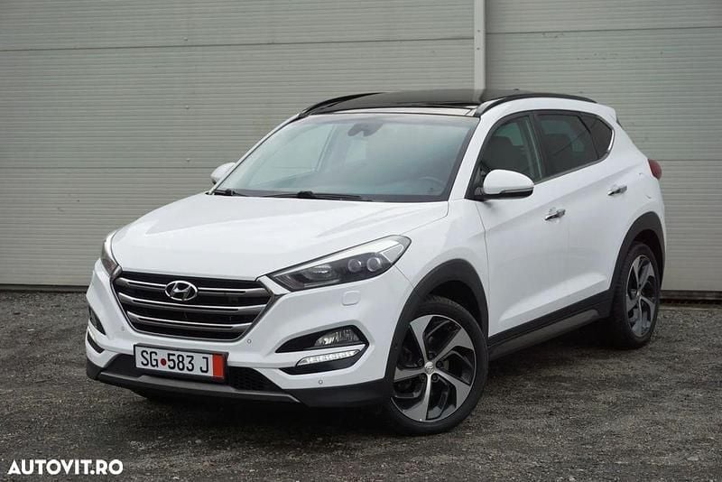 Alb Utilizat 2015 Hyundai Tucson SUV | 15.500 EUR (Preț OK) - Imagine 1/4