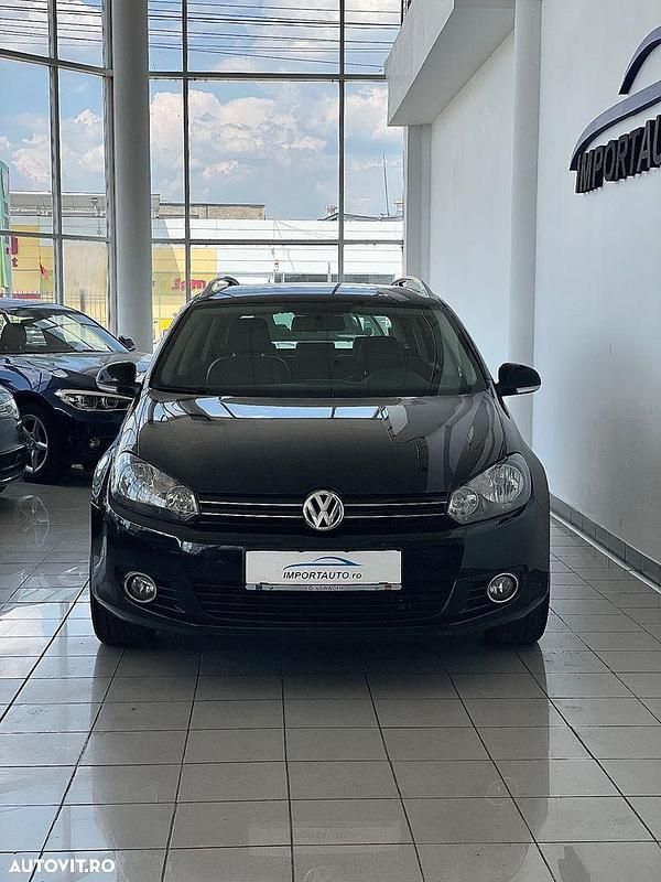 Second-hand VW Golf VII Comfortline 105 CP (77 kW) 2012 Culoarenegru Break