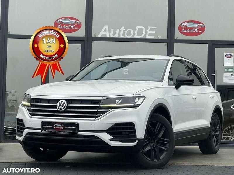Second-hand VW Touareg Style 231 CP (169 kW) 2019 Culoarealb SUV
