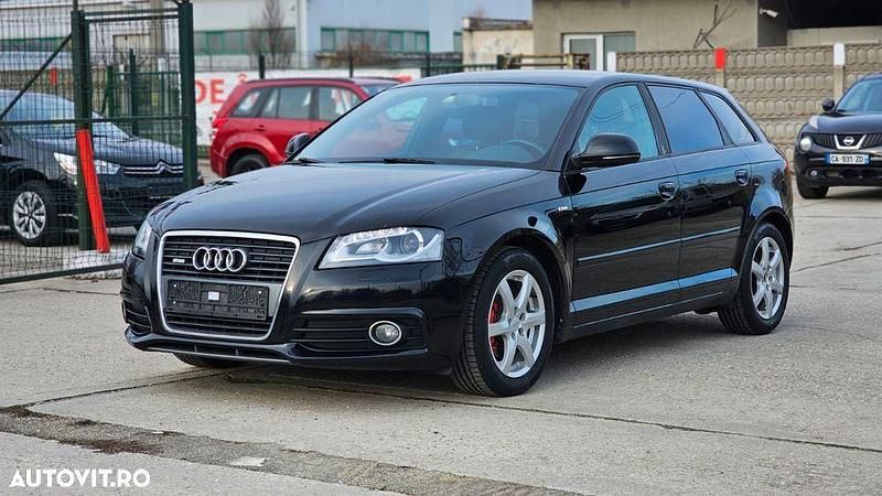 Second-hand Audi A3 S-Line 125 CP (91 kW) 2009 Culoarenegru Hatchback