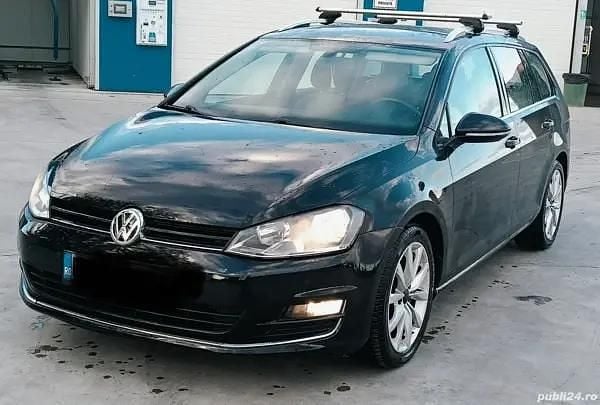 Negru Utilizat 2015 VW Golf VII Break | 7.499 EUR (Preț OK) - Imagine 1/4