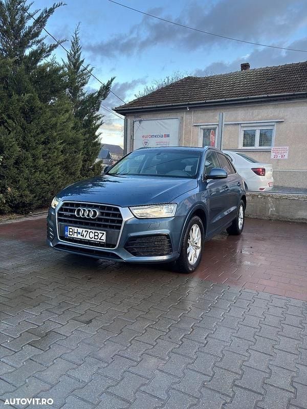 Second-hand Audi Q3 150 CP (110 kW) 2018 Culoarealbastru SUV