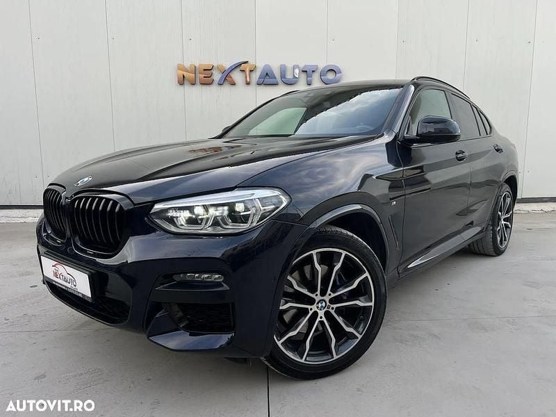 Negru Utilizat 2021 BMW X4 SUV | 35.489 EUR (Preț bun) - Imagine 1/4