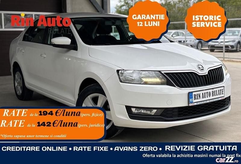 Culoarealb Utilizat 2019 Skoda Rapid Ambition Berlinǎ | 8.290 EUR - Imagine 1/4