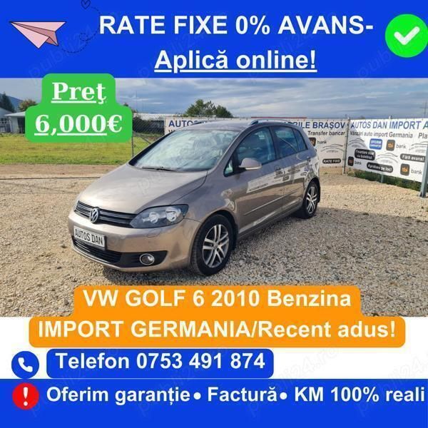 Utilizat 2010 VW Golf Plus Cross Monovolum | 5.999 EUR (Puțin scump) - Imagine 1/4