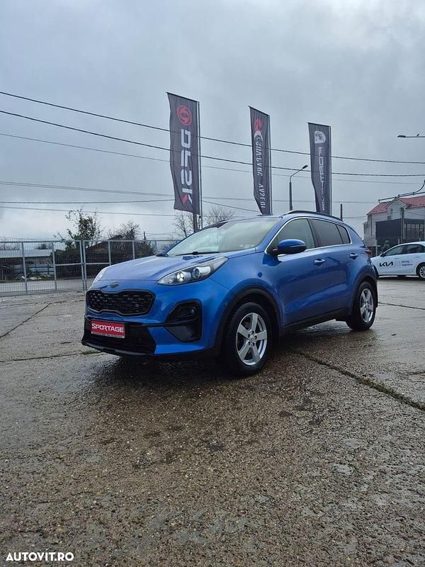 Second-hand Kia Sportage Style 136 CP (100 kW) 2021 Culoarealbastru SUV