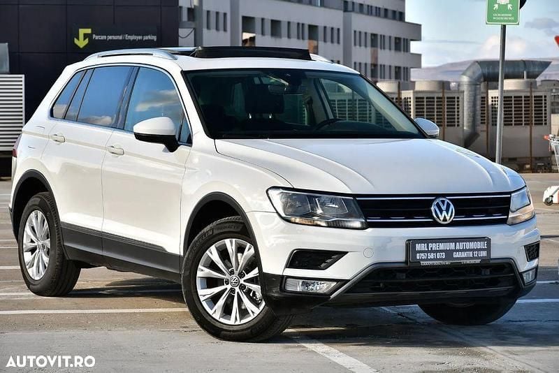 Second-hand VW Tiguan Comfortline 150 CP (110 kW) 2016 Culoarealb SUV