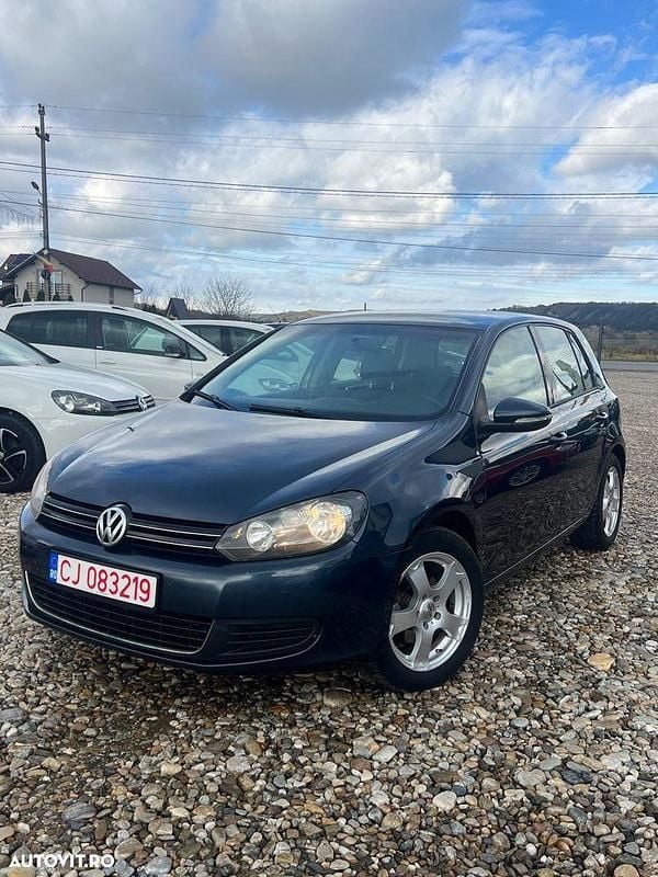 Culoarealbastru Utilizat 2010 VW Golf VI Comfortline Hatchback | 4.480 EUR (Preț OK) - Imagine 1/4