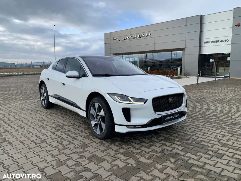 Alb Utilizat 2019 Jaguar I-Pace SE SUV | 31.511 EUR - Imagine 1/4