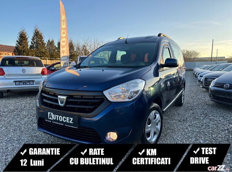 Albastru Utilizat 2017 Dacia Dokker Van | 7.550 EUR - Imagine 1/4
