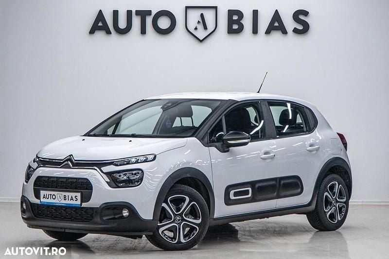 Culoarealb Utilizat 2022 Citroën C3 PureTech | 8.990 EUR (Preț OK) - Imagine 1/4