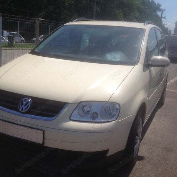 Second-hand VW Touran 105 CP (77 kW) 2006 Bej Monovolum