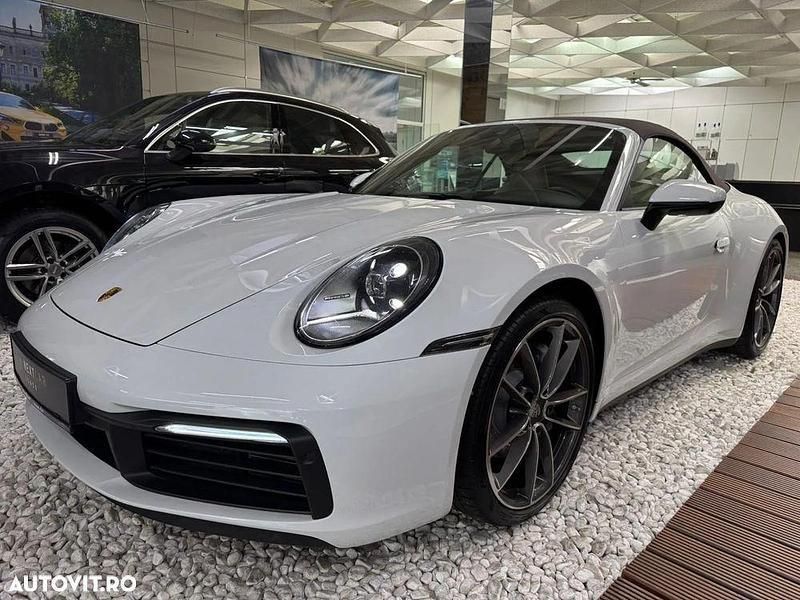 Alb Utilizat 2022 Porsche 911 Carrera Cabriolet Cabrio | 127.900 EUR - Imagine 1/4