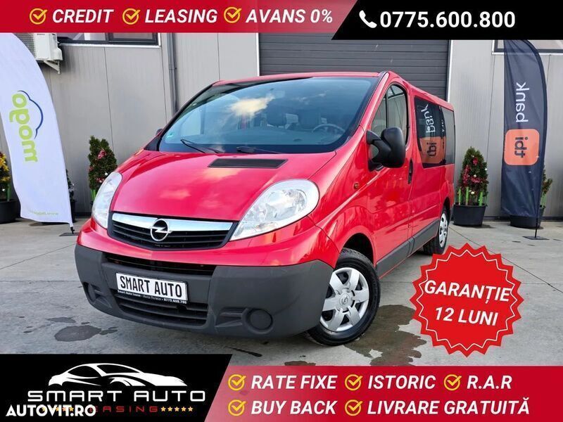 Rosu Utilizat 2014 Opel Vivaro Van | 8.999 EUR (Preț bun) - Imagine 1/4