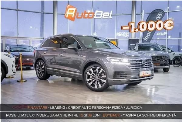 Gri Utilizat 2022 VW Touareg Elegance SUV | 51.999 EUR (Preț bun) - Imagine 1/4