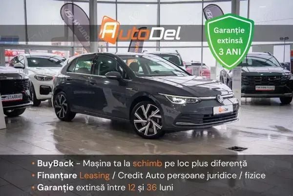 Gri Utilizat 2021 VW Golf VIII Hatchback | 18.999 EUR (Super Preț) - Imagine 1/4