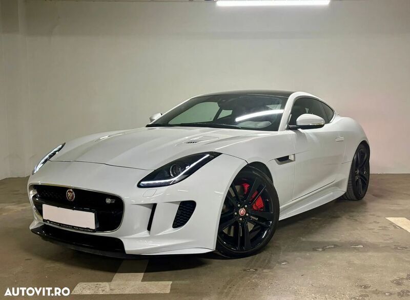Gri Utilizat 2016 Jaguar F-Type Coupe | 48.980 EUR - Imagine 1/4