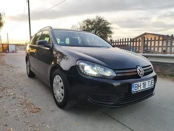 Second-hand VW Golf VI 105 CP (77 kW) 2011 Negru Hatchback