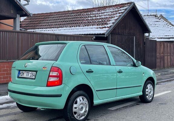 Second-hand Skoda Fabia 75 CP (55 kW) 2001 Verde Hatchback
