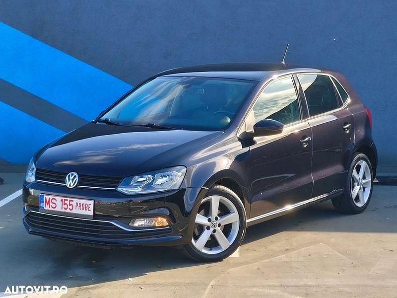 Culoarenegru Utilizat 2015 VW Polo Highline | 6.990 EUR (Preț bun) - Imagine 1/4