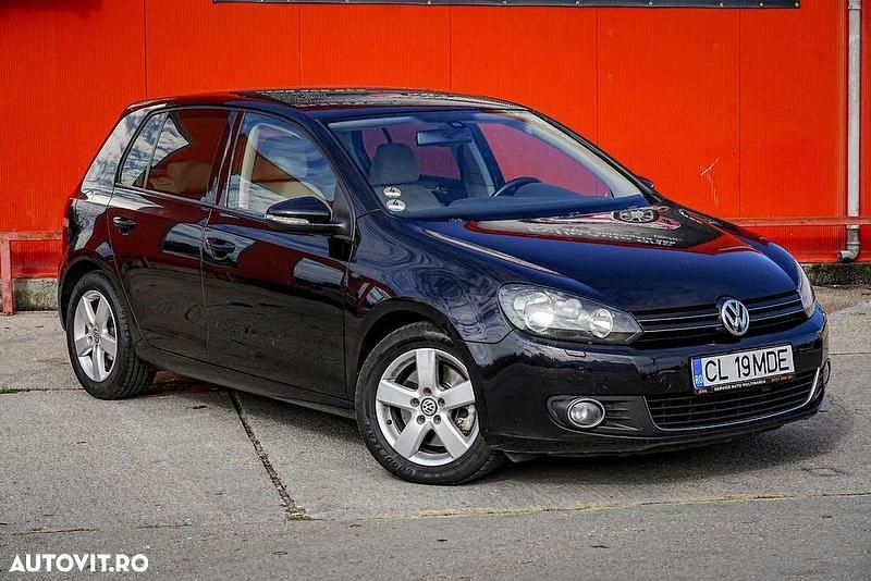 Culoarenegru Utilizat 2010 VW Golf VI Comfortline Hatchback | 5.390 EUR (Preț OK) - Imagine 1/4