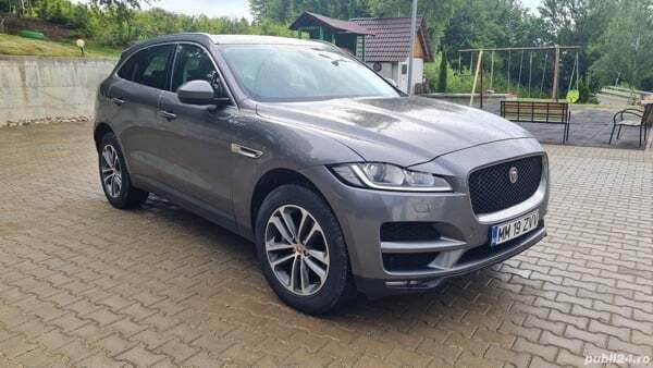 Gri Utilizat 2017 Jaguar F-Pace SUV | 19.300 EUR - Imagine 1/4
