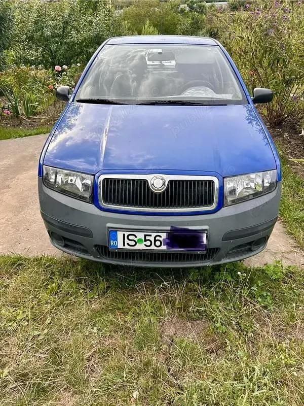 Albastru Utilizat 2007 Skoda Fabia Hatchback | 6.200 EUR - Imagine 1/3