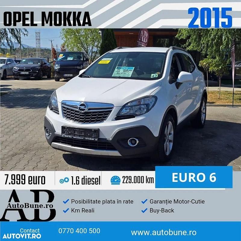 Culoarealb Utilizat 2015 Opel Mokka X Enjoy SUV | 7.999 EUR (Preț OK) - Imagine 1/4